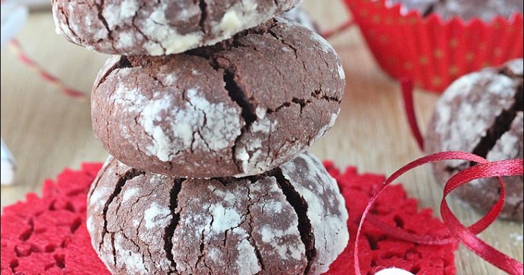 Biscotti di Natale: Crinkle Cookies