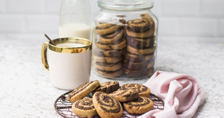 Biscotti Bicolori Integrali, come i Cioccograno.